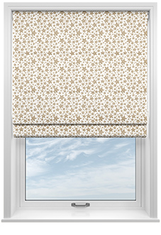 Whaley Great, Star Splash Sand - Roman Blind